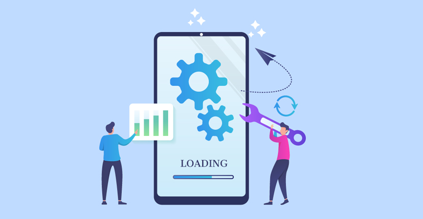 App Maintenance Illustration